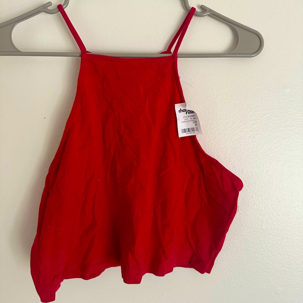 Red Crop Top - Picture 2 of 2